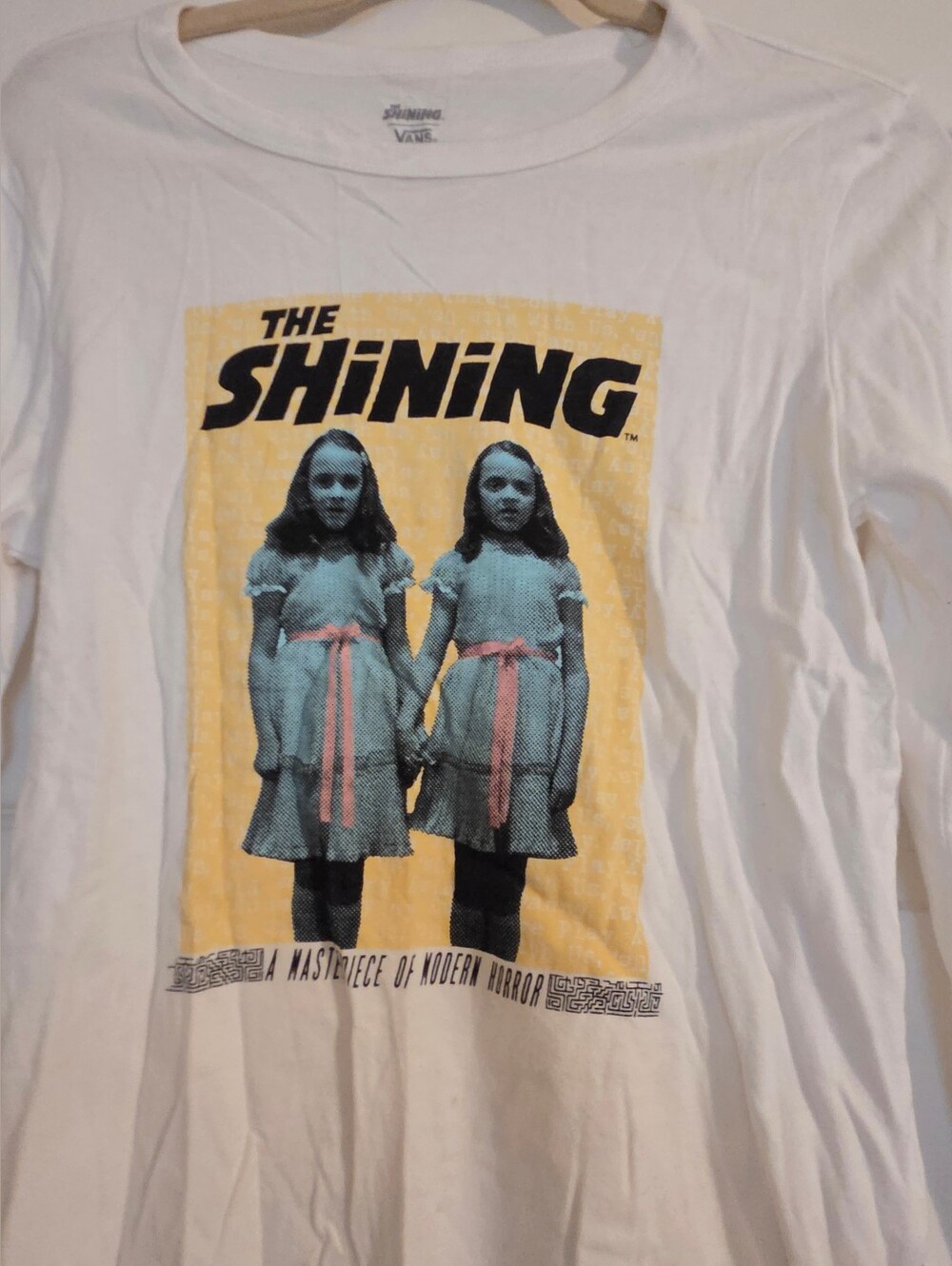 Vans The Shining Graphic Women"s White T-Shirt,medium